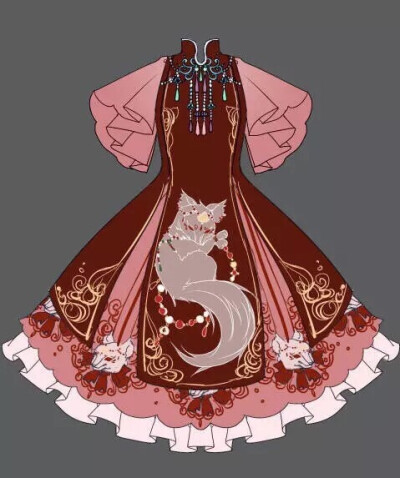 古风服装素材